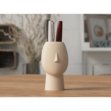 3D Ceruza tartó fej alakú 10,6 cm