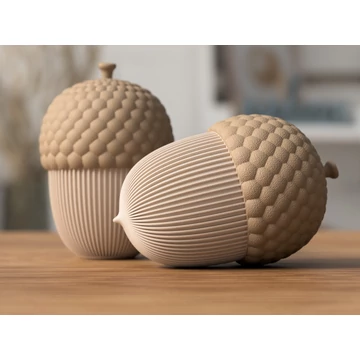 3D Makk dekor csavarható 12cm