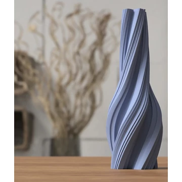 3D Csavart váza 18 cm