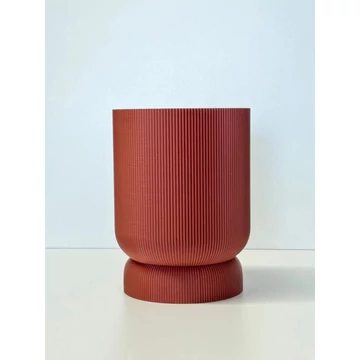 3D Kaspó csepptálcával 12 cm