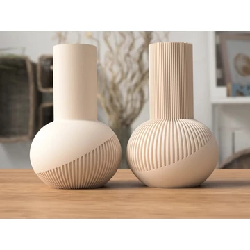 3D Tama japán váza 18 cm