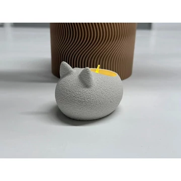 3D Cica teamécses tartó