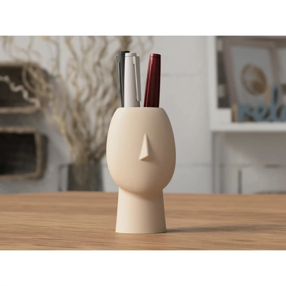 3D Ceruza tartó fej alakú 10,6 cm