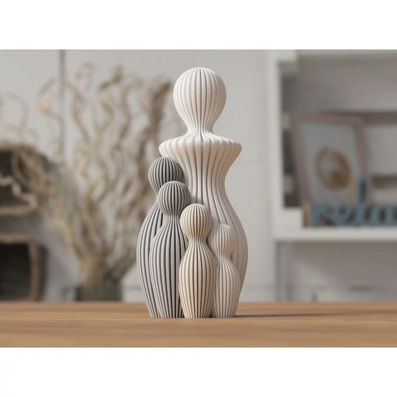 3D Anya szobor 1-4 gyerek 13 cm