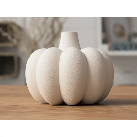 3D Halloween tök váza 12,3 cm