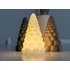 3D buborékos-bordás karácsonyfa 15 cm