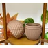 3D Makk dekor csavarható 12cm