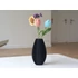 3D Modern váza bordázott 18 cm