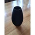 3D Modern váza bordázott 18 cm